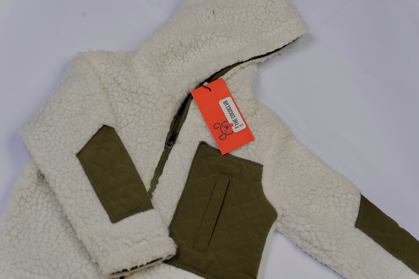Sherpa fleece jacket
