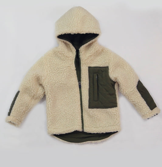 Sherpa fleece jacket