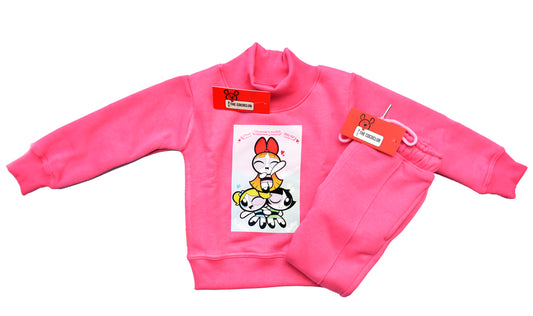 Girls 2 peice fleece set