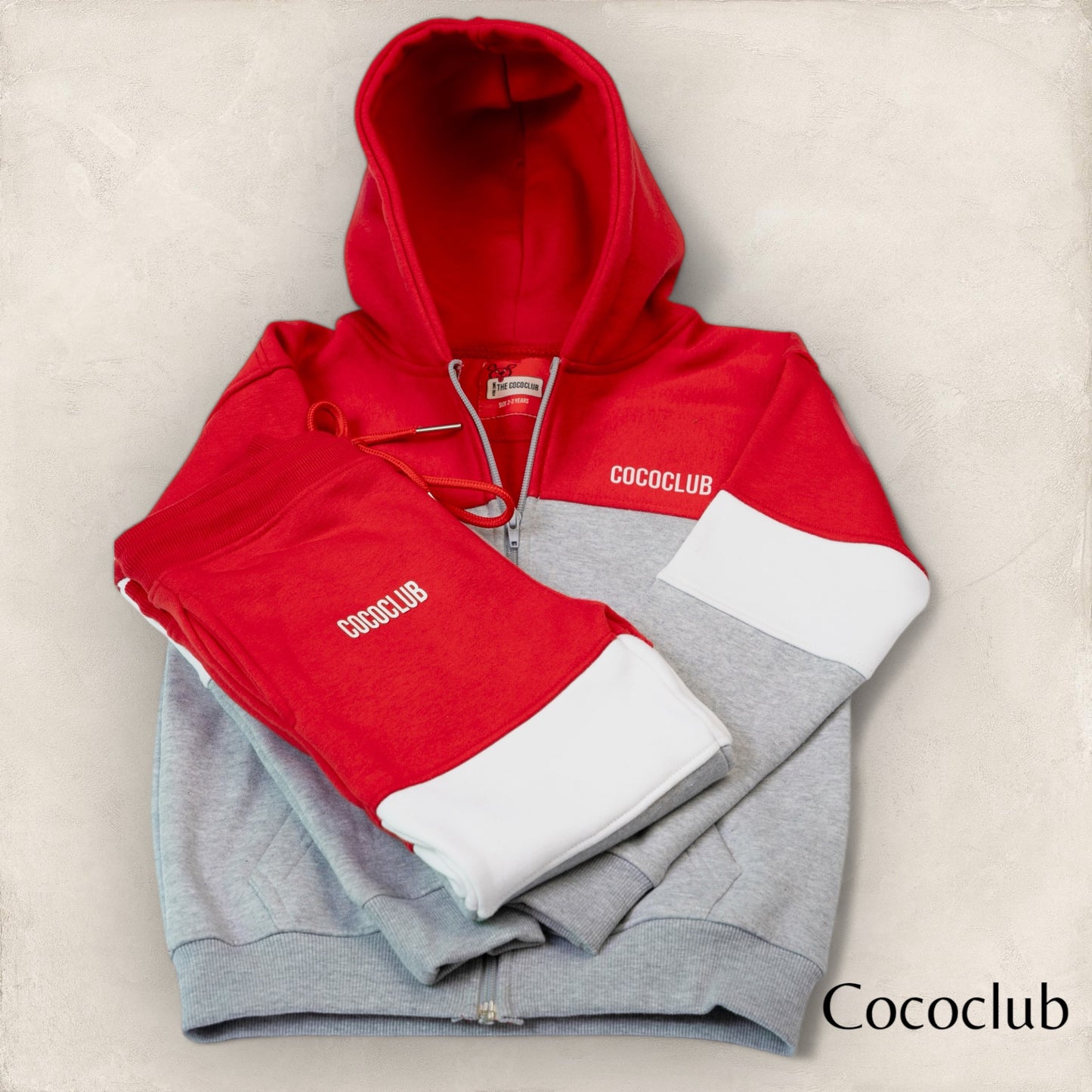 Premium fleece 2 piece hoodie set